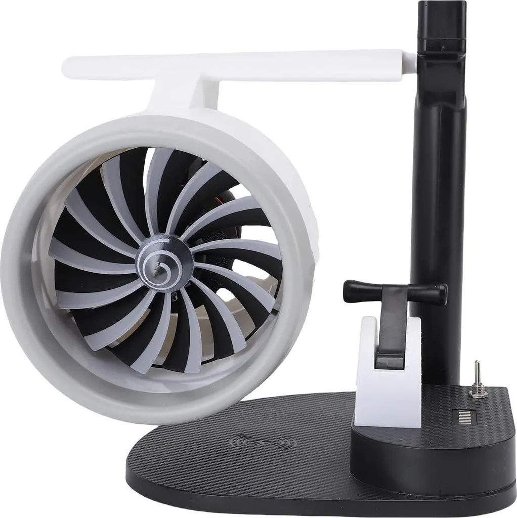Rafraîchisseur d'air de bureau turbine avec chargeur induction 15W