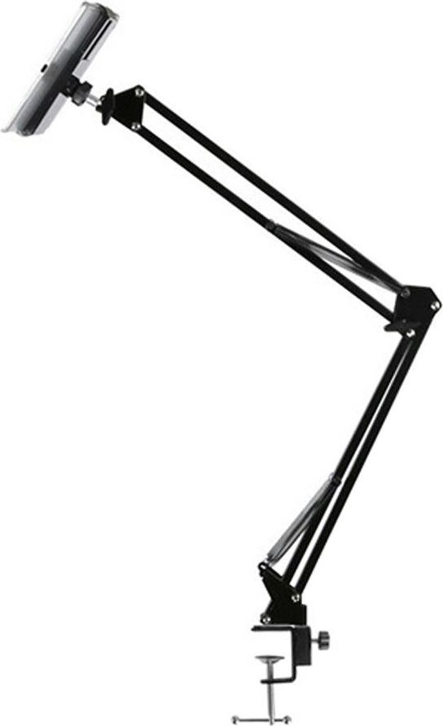 Handyhalterung mit Klemme für Schreibtisch, Bett, Büro, Küche šC langer Metallarm, vielseitig einsetzbarer Tablet-Halter