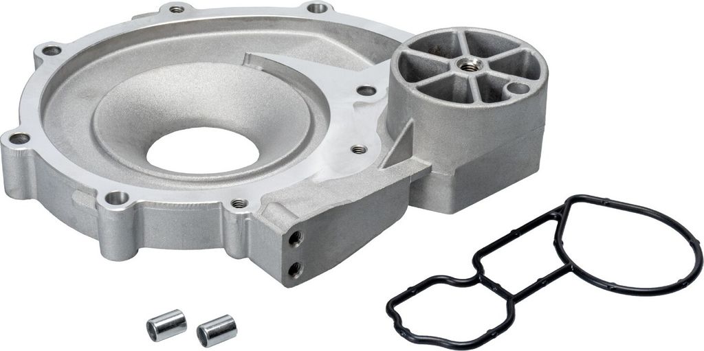 FEBI BILSTEIN Wasserpumpengehäuse 100578 für SCANIA 4 - series Aluminium 1,28kg