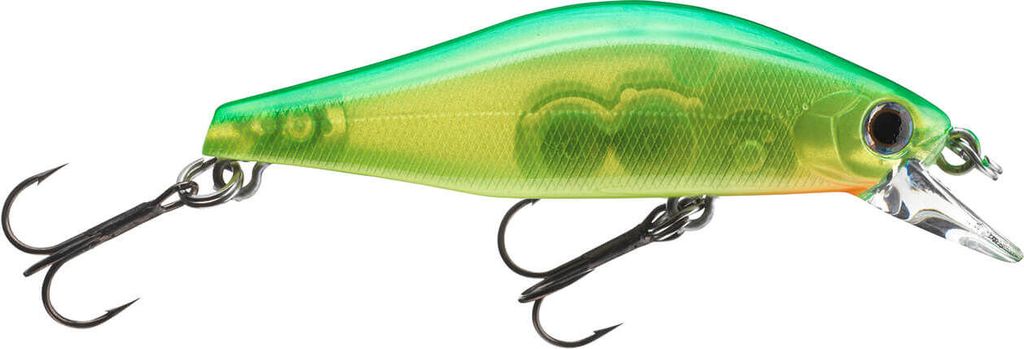 Daiwa Wobbler Tournament Wise Minnow 50FS Farbe Lime Chart Länge 5,0cm Gewicht 5,2g