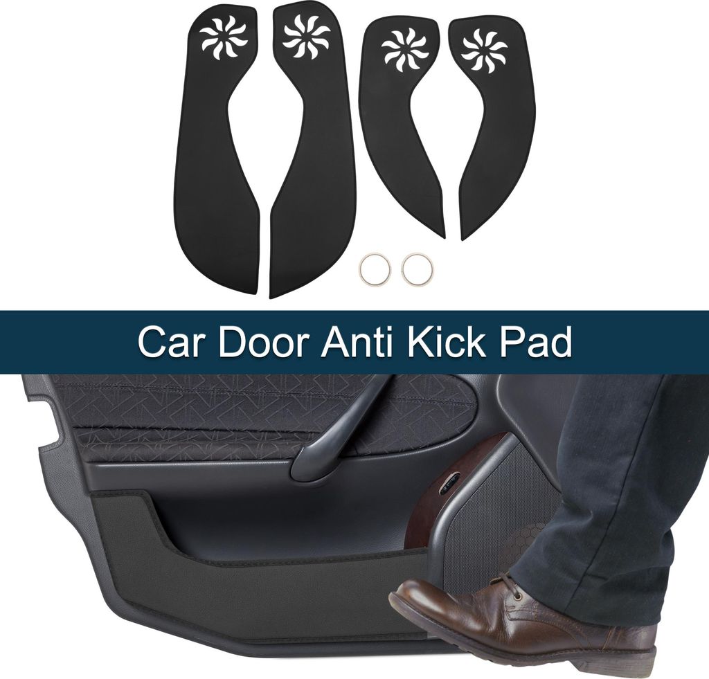 Auto-Tür-Anti-Kick-Pad-Aufkleber für Buick LaCrosse 2016 Türkantenschutz Innenzubehör Schwarz 1 Set