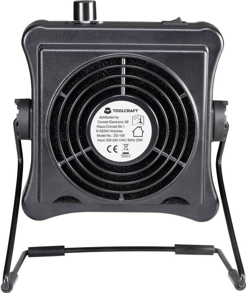 TOOLCRAFT ZD-159 Lötrauchabsaugung 220 V/AC, 240 V/AC 23 W 10 m³/h, 72 m³/h