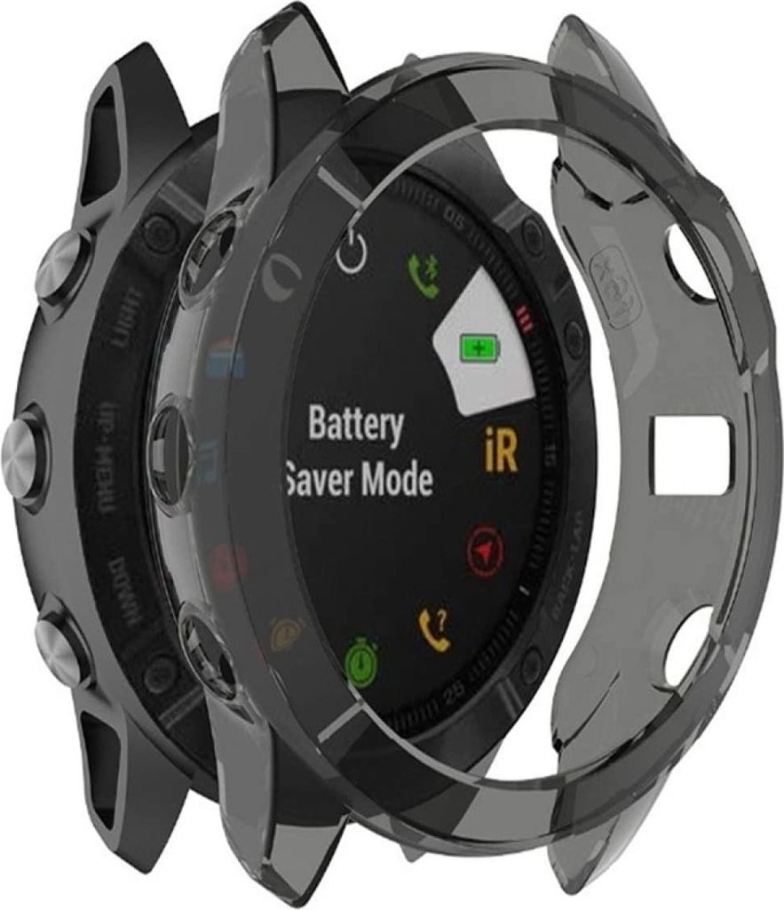 Strap-it Garmin Fenix 6 (Pro) Schutzhülle (Schwarz)