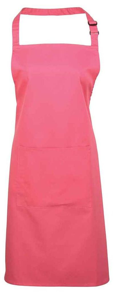 Premier - "Colours Collection" Latzschürze für Herren/Damen Unisex, Tasche LT5855 (Einheitsgröße) (Fuchsie)