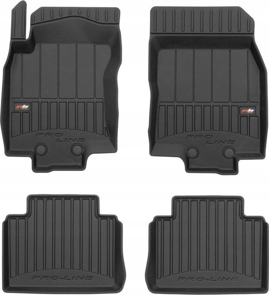 GUMMIMATTEN, FUSSMATTEN, TÜRMATTE Nissan Rogue 2 2017-2020, 3D-MULDE