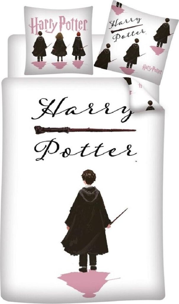 Harry Potter Bettbezug Staf 140 x 200 cm - polyBaumwolle Produktbild 