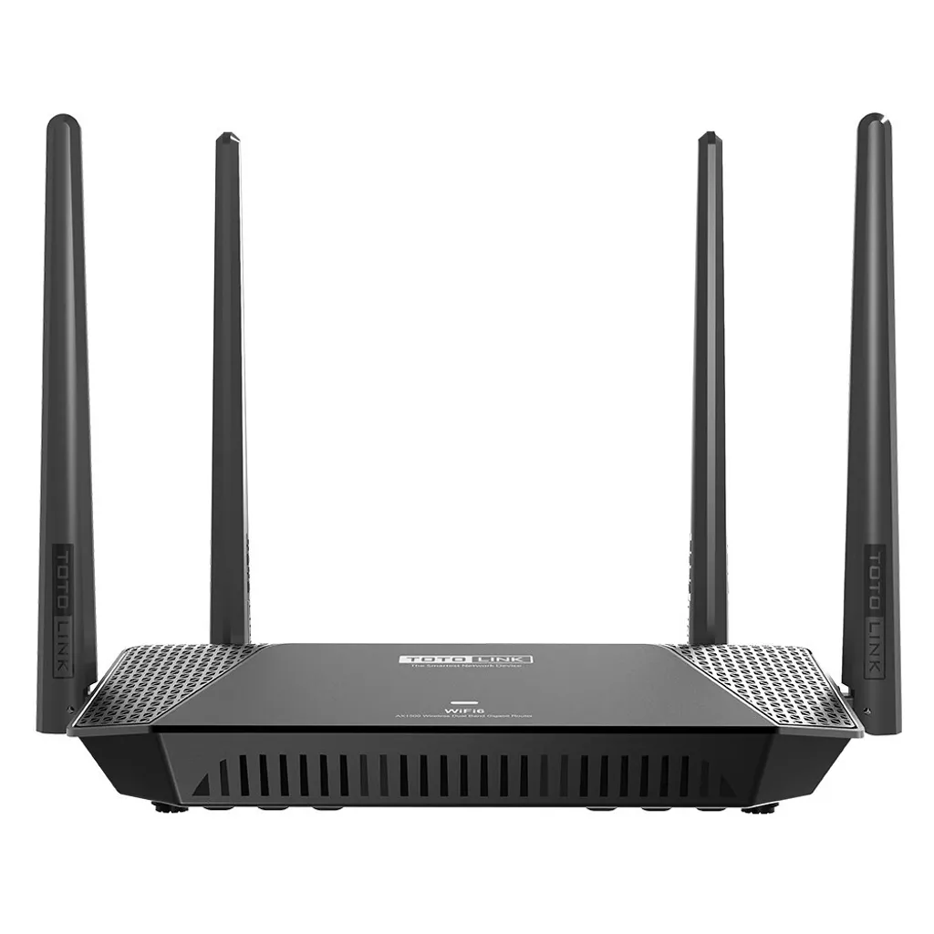 Routeur Sans Fil Gigabit TOTOLINK X2000R AX1500 Wi-Fi Dual-Band Noir Maison