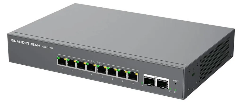 Commutateur Réseau PoE Grandstream GWN7721P avec Uplink SFP+ 10G