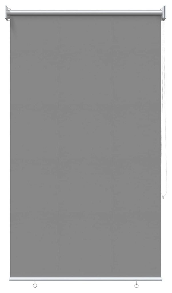 vidaXL Rollo mit UV-Schutz Hellgrau 100 x 140 cm Polyester