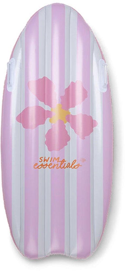 Swim Essentials Aufblasbares Surfbrett – Rosa – Flower Market