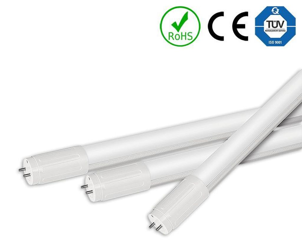 LED-Röhre 120 cm, 18 Watt, G13 Fassung, 160° Abstrahlwinkel, 96 LEDs