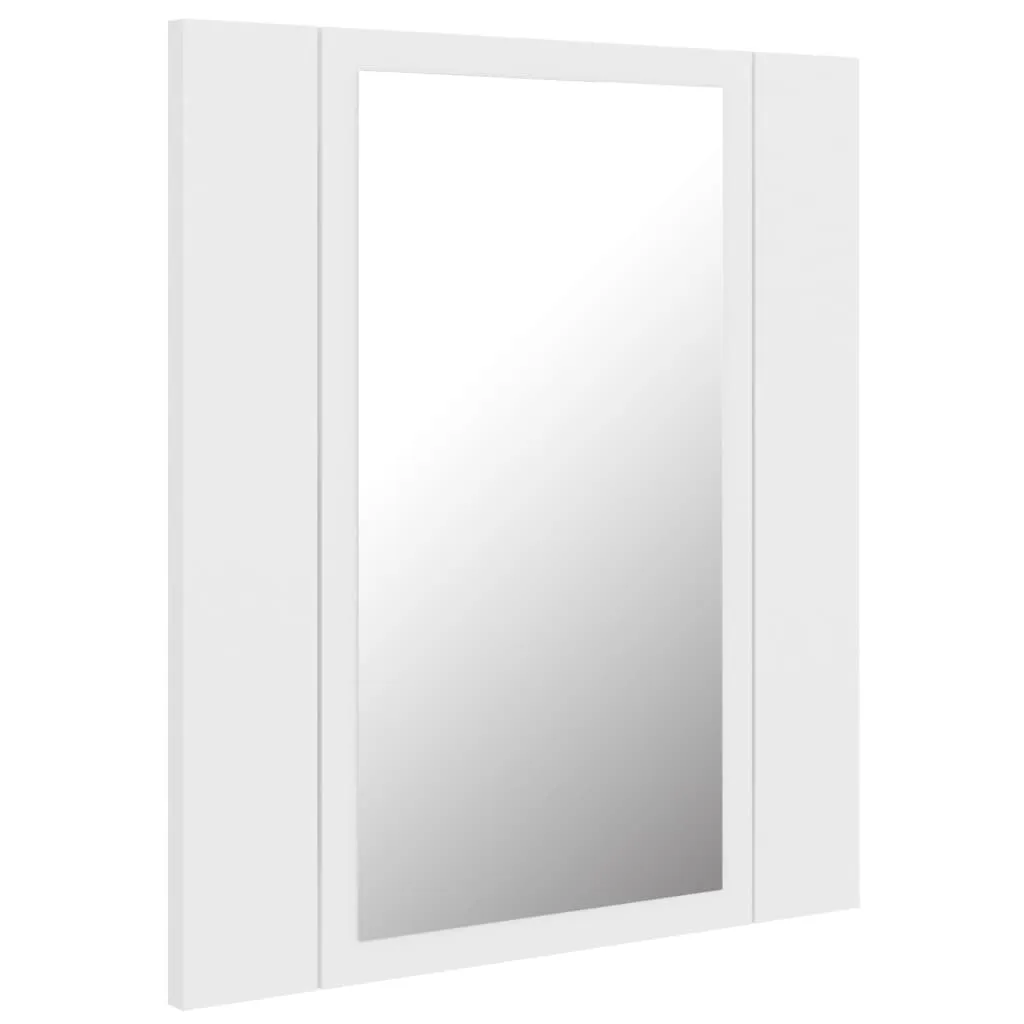 Mobiletto Bagno Specchio LED vidaXL 40x12x45 cm | Design Contemporaneo - 9