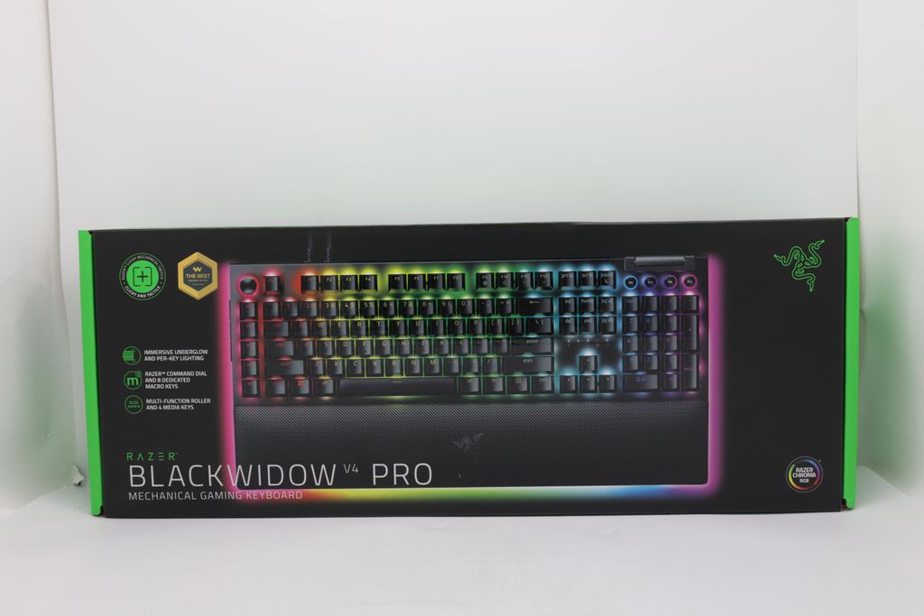 Razer BlackWidow V4 Pro, Przewodowa, USB, Mechaniczna, Zdjęcie produktu 