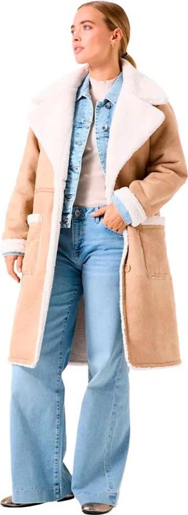 Garcia Gj500915 Mantel Beige M Damen Beige M