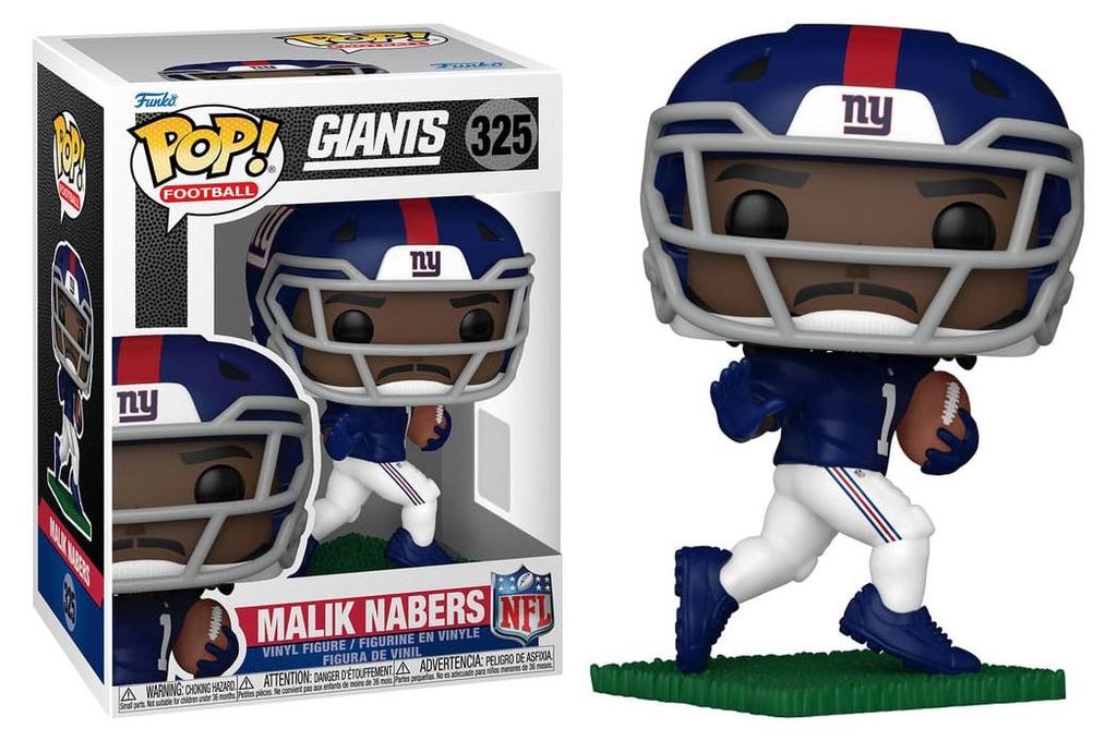NFL: Leggende POP! figura sportiva in vinile Giants- Malik Immagine del prodotto 
