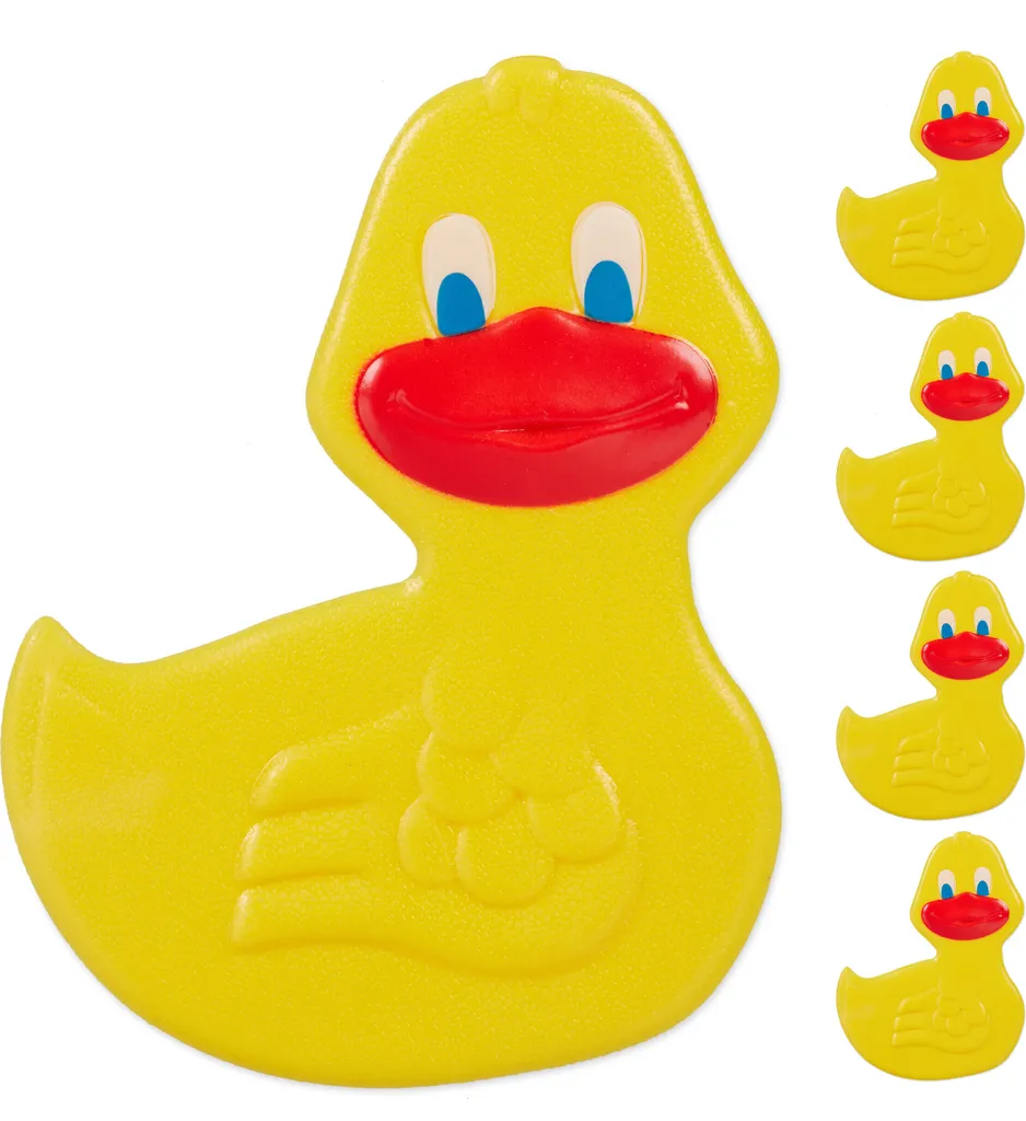 Stickers baignoire antidérapants canard avec adhésif puissant lot de 30