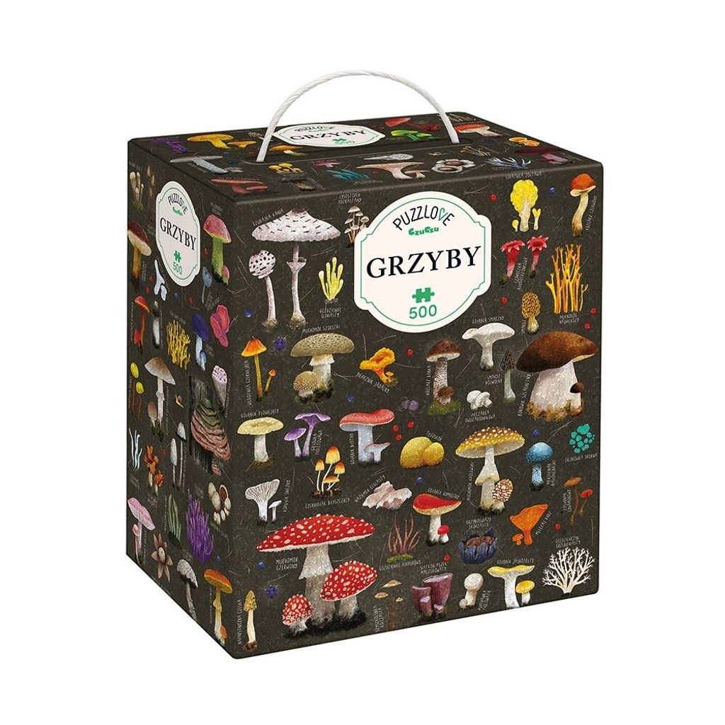 Puzzle Puzzlove Houby 500 dílků Obrázek produktu 