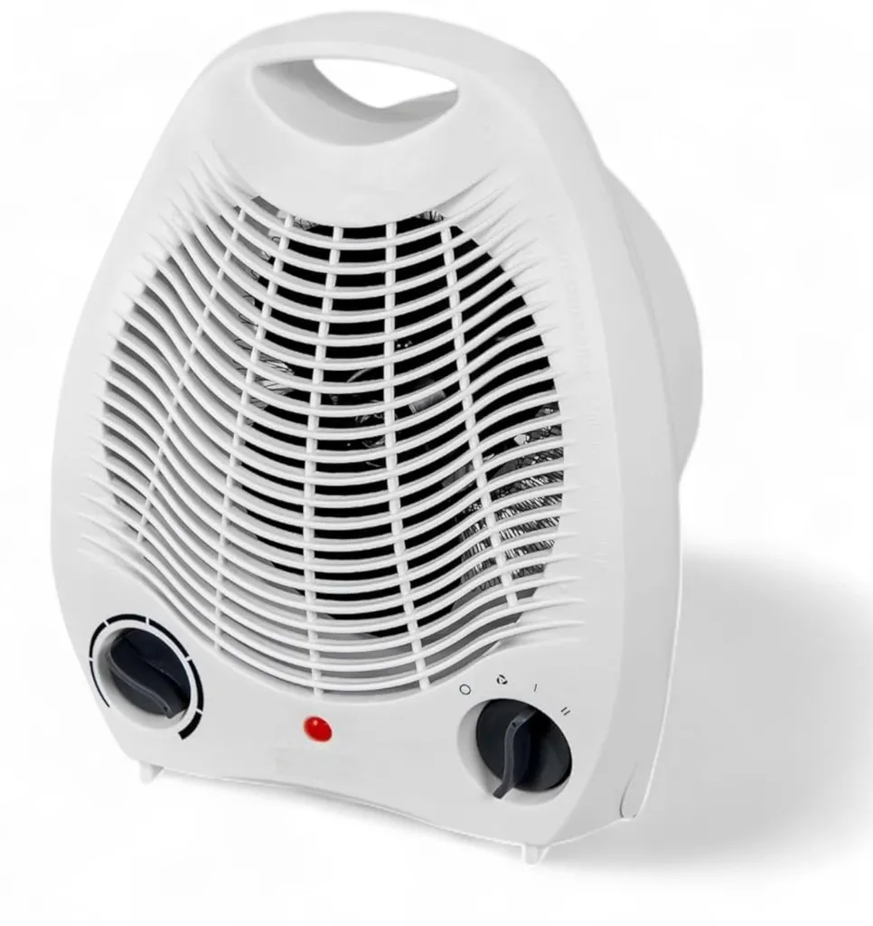 Chauffage d'appoint soufflant 2000W mobile avec trois modes de chauffe