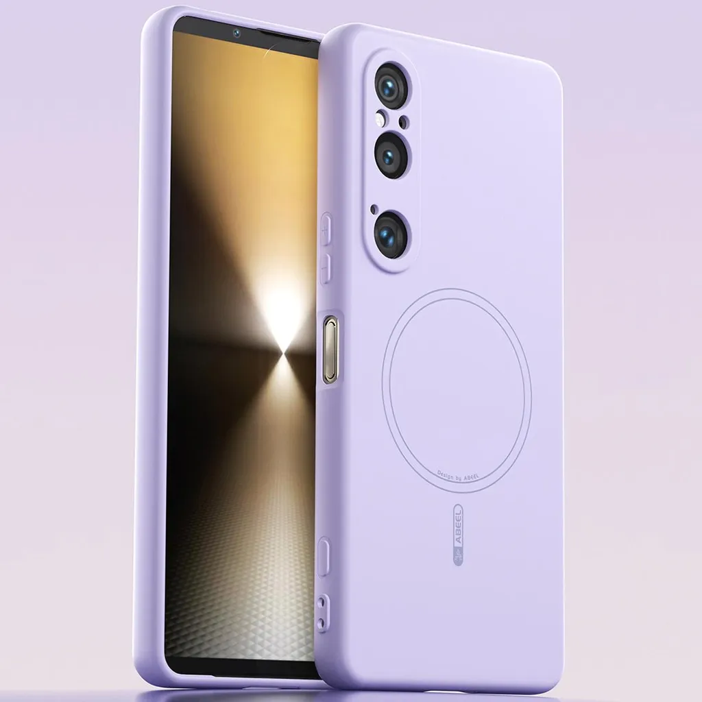 Protezione Antiurto Sony Xperia 1 VI MagSafe Silicone Viola