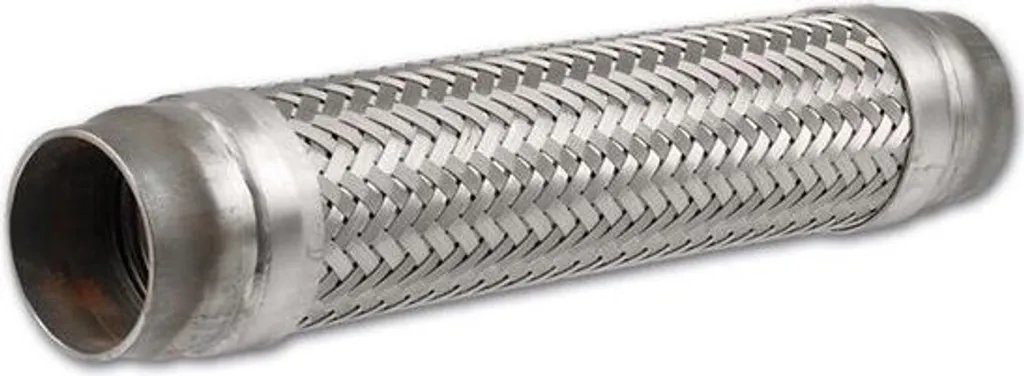Raccord d'Échappement Flexible 2" x 400 mm en Acier Inox pour Vibration