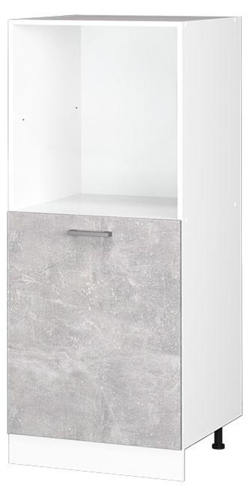 Herdumbauschrank Vicco R-Line Beton 60 cm, Model 37793