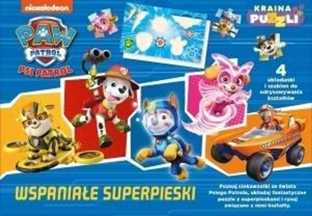 Puzzle Pat' Patrouille : Activité d'Intérieur pour Enfant Super-Chiots