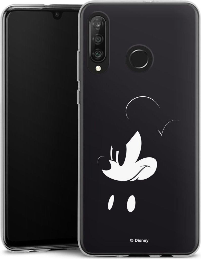 DeinDesign Handyhülle für Huawei P30 Lite Silikon Hülle Case Smartphone Schutzhülle Disney Mickey Mouse Offizielles Lizenzprodukt