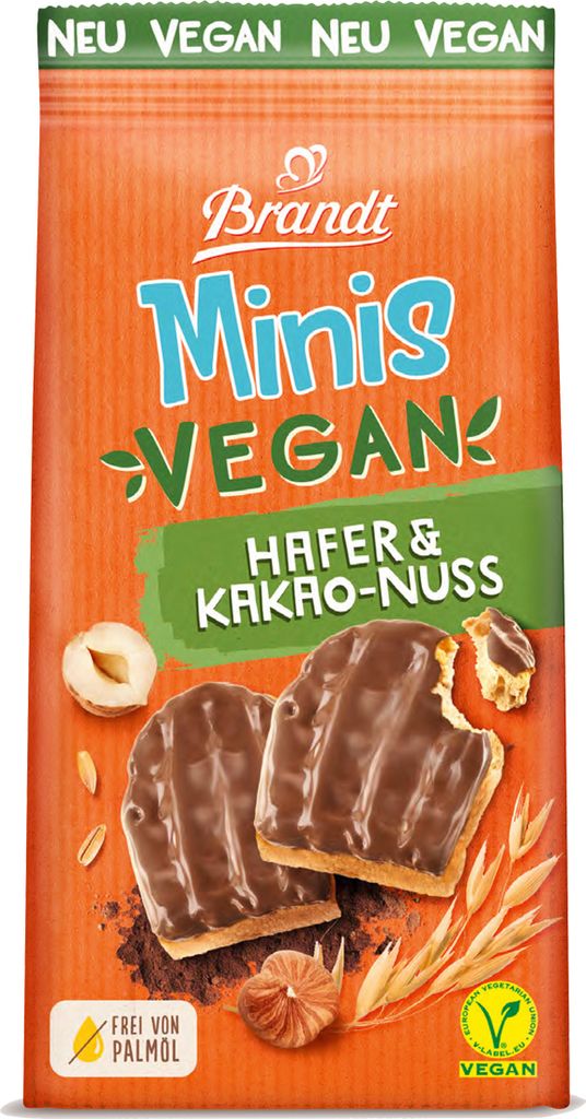 Brandt Minis Vegan Frittata di avena e cacao 85g Immagine del prodotto 