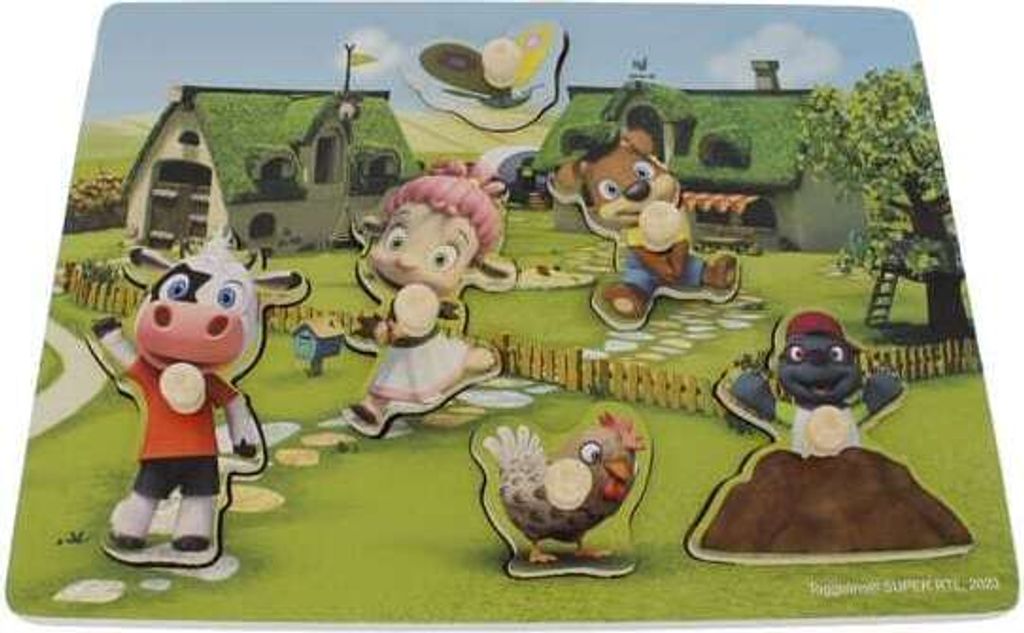 Toggolino - Holz Puzzle mit Stempel