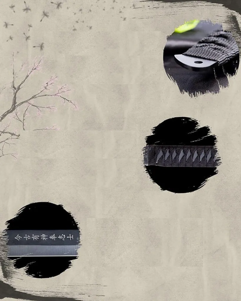 Accessoire décoration intérieure Ninja : ensemble 2 objets pour bureau