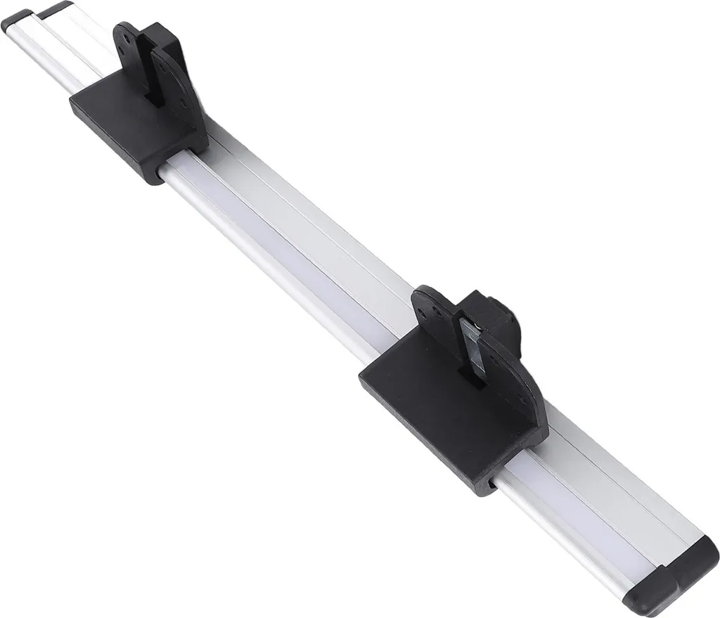 Rail de table robuste aluminium anodisé 20 pouces pour support camping-car - 5