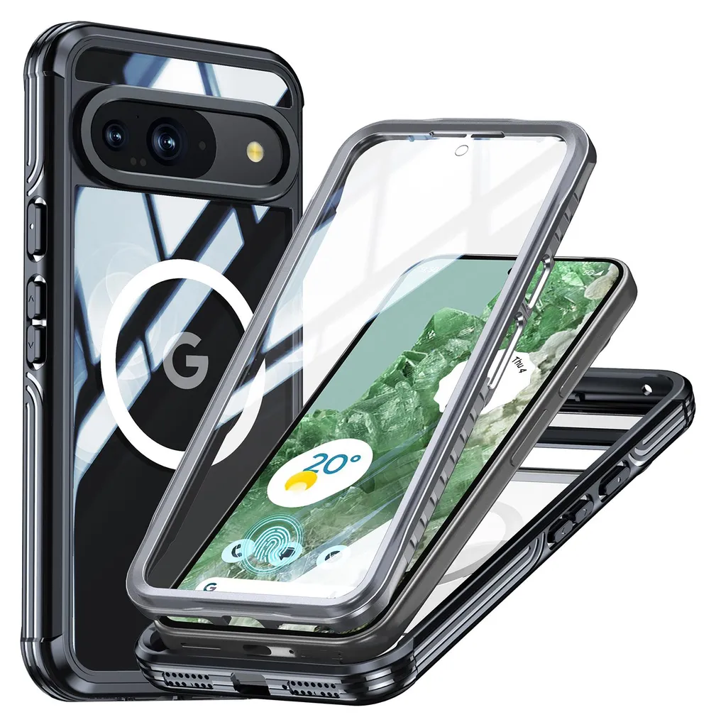 MaiJin Custodia Trasparente Morbida Per Google Pixel 2 (5 Pollici) – TPU Antiscivolo Sottile