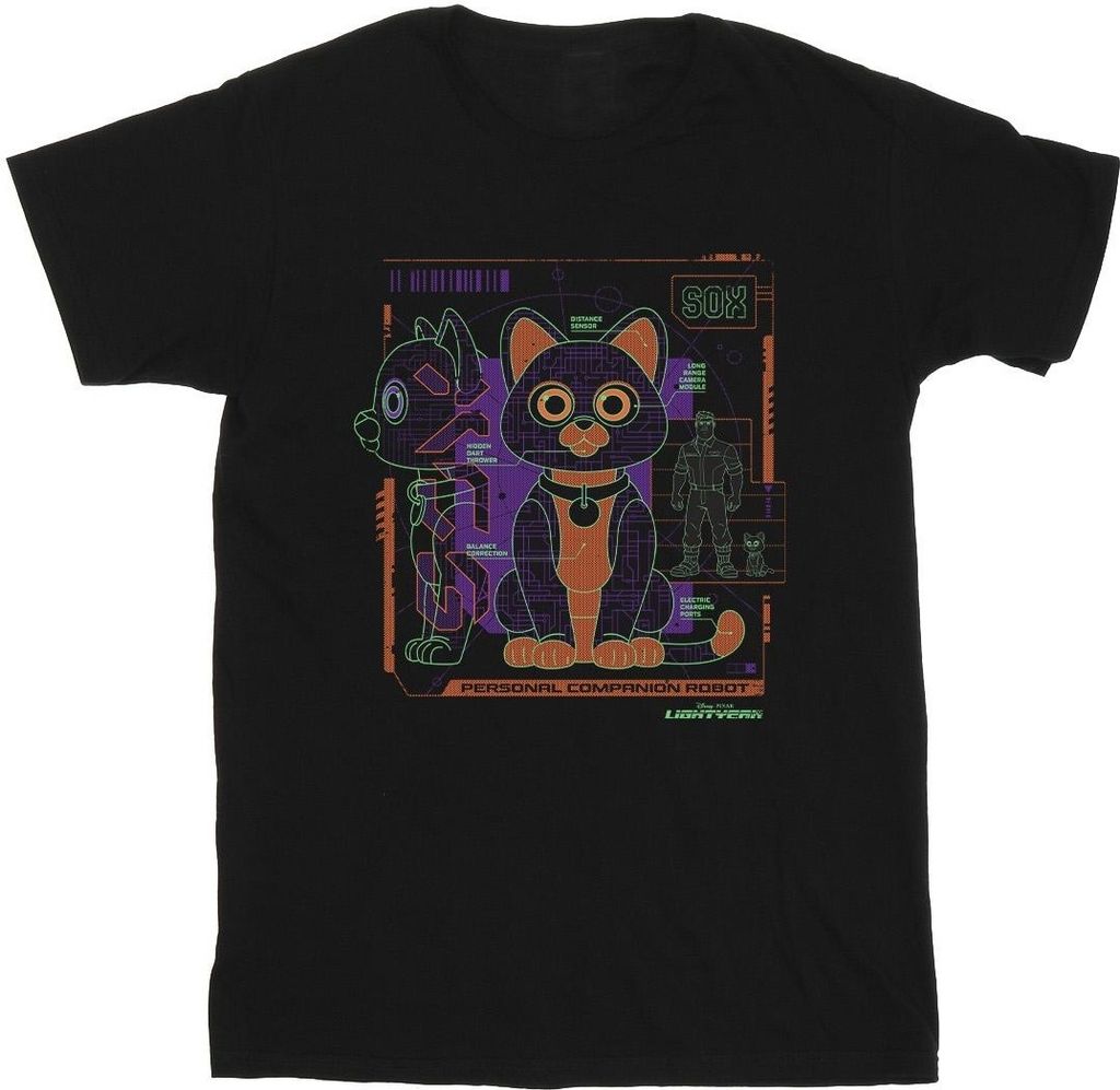 Disney - "Lightyear" T-Shirt für Herren BI36924 (XXL) (Schwarz)