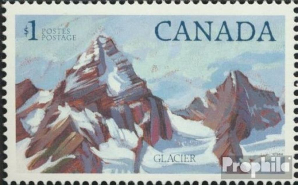 Briefmarken Kanada 1984 Mi 923 (kompl.Ausg.) postfrisch Glacier Nationalpark