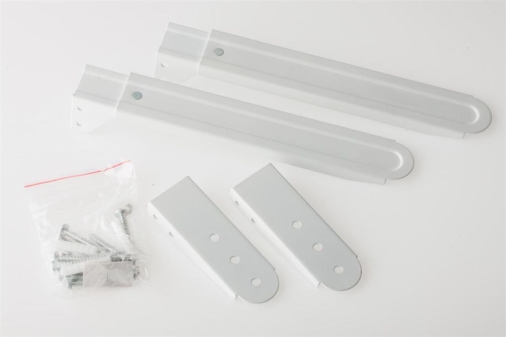 daniplus Universal Wandhalterung Halterung für Mikrowelle, Küche in Weiß