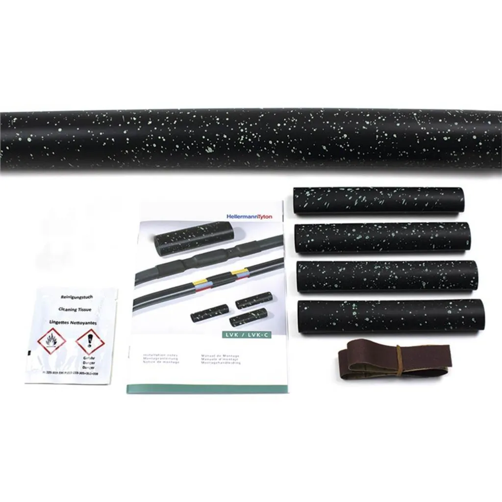 Kit de jonction électrique thermorétractable 0,6/1kV 4 pôles 25-95mm²