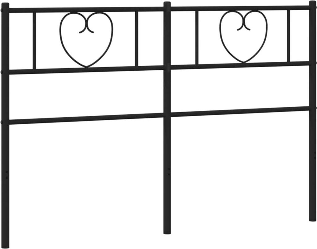 vidaXL Náhradná čelná doska kovová čierna 120 cm Obrázok produktu 