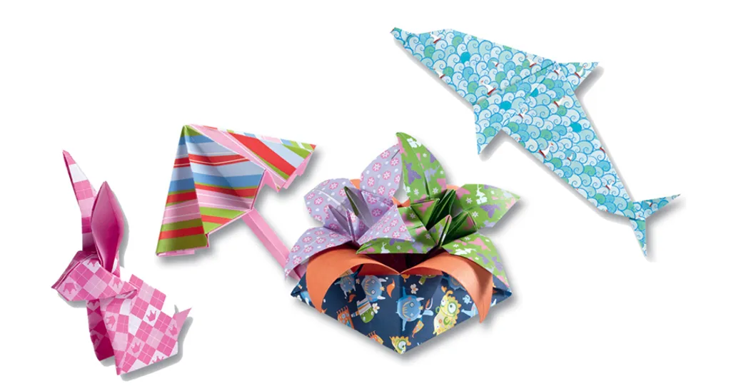 Set Origami Folia KINDERSPASS 15x15cm - 50 Fogli Carta Creativa - 2