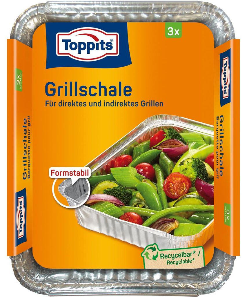 Toppits 210029, Płyta, Aluminium, Aluminium, 3 szt. Zdjęcie produktu 