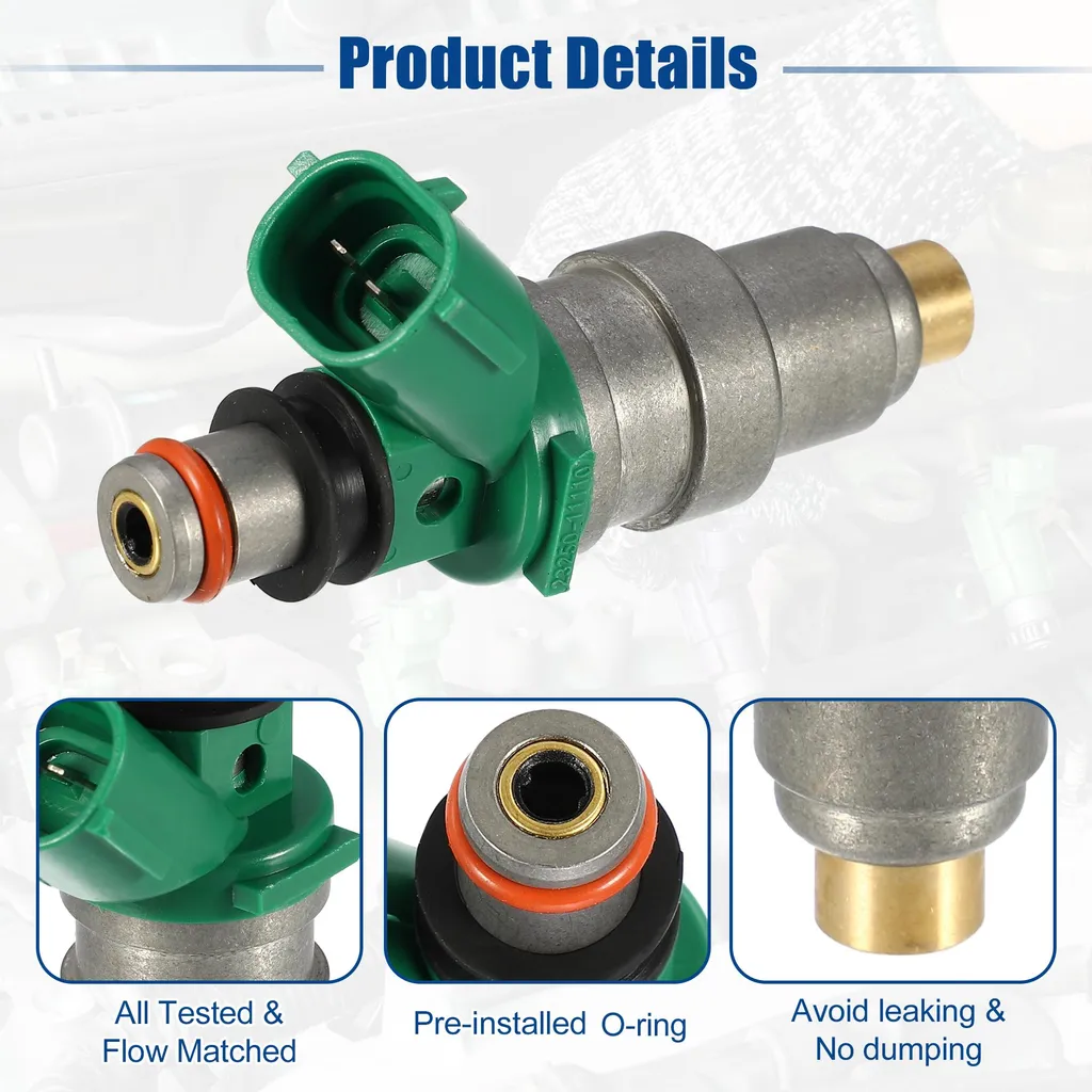 Injecteur pour Toyota Paseo 1.5L, kit de 4 buses pour réparation moteur