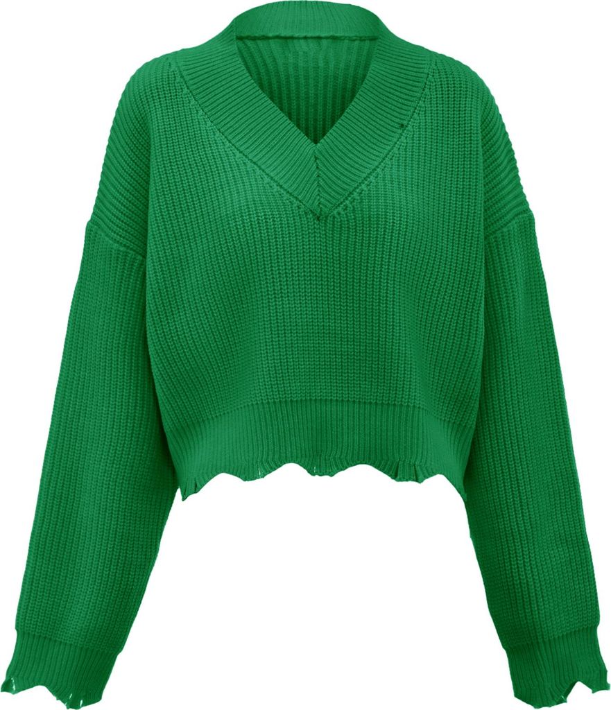Gaya damen pullover - grün, M/L