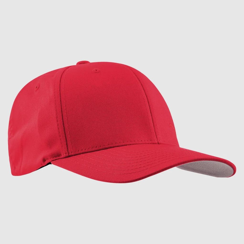 Cleptomanicx Flexfit Möwe Logo Cap Flex True Red S-M