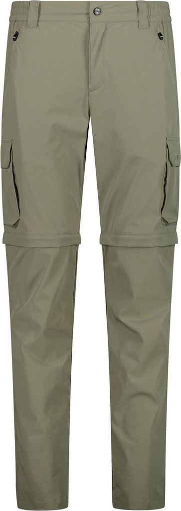 CMP MAN ZIP OFF PANT Herren Wanderhose Trekkinghose zip-off sage 52