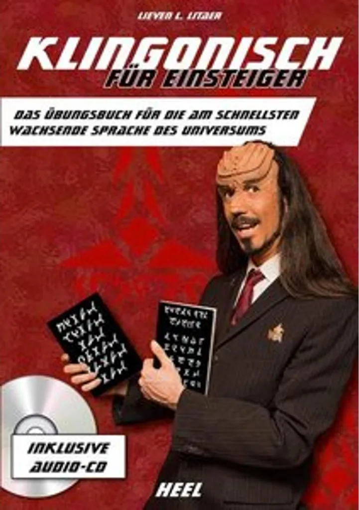 Livre d'apprentissage Klingonisch für Einsteiger pour débutant fan SF