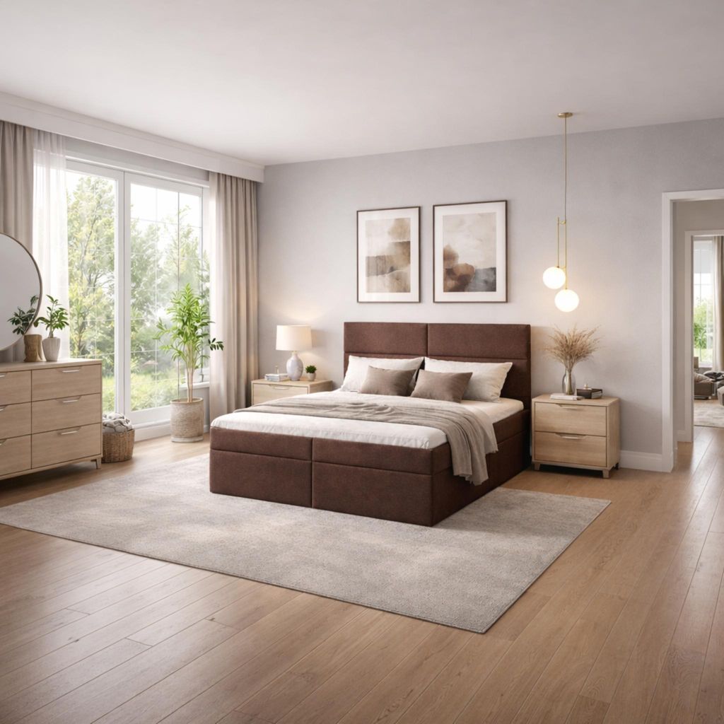 Boxspringbett Porto 140x200 Gerra 95 MIPLO
