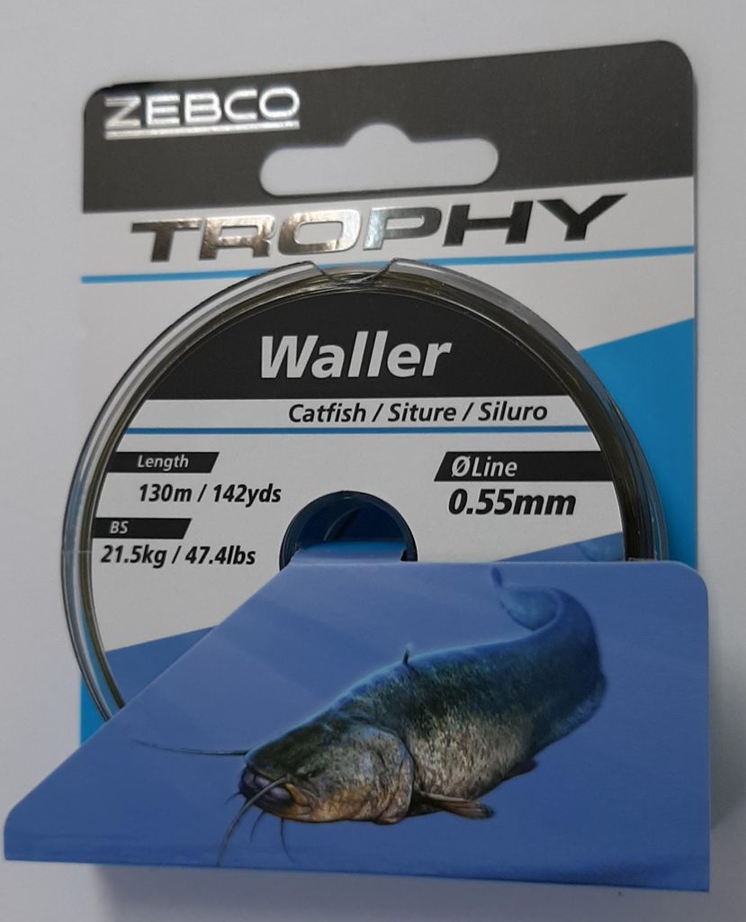 Wels Angelschnur monofil camou - dunkel Ø 0,55 mm 130 m 21,5 kg