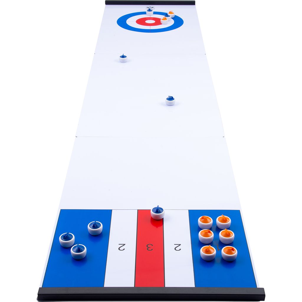 Engelhart spielbrett für Curling und Shuffle weiß 180 x 39 cm 