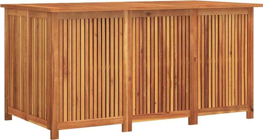 vidaXL Gartenbox 150x80x75 cm Massivholz Akazie