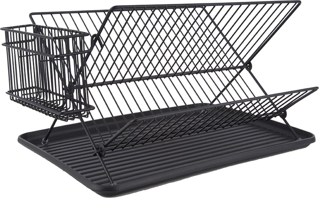 Present Time - Abtropfgestell Classic - Schwarz - Produktbild 