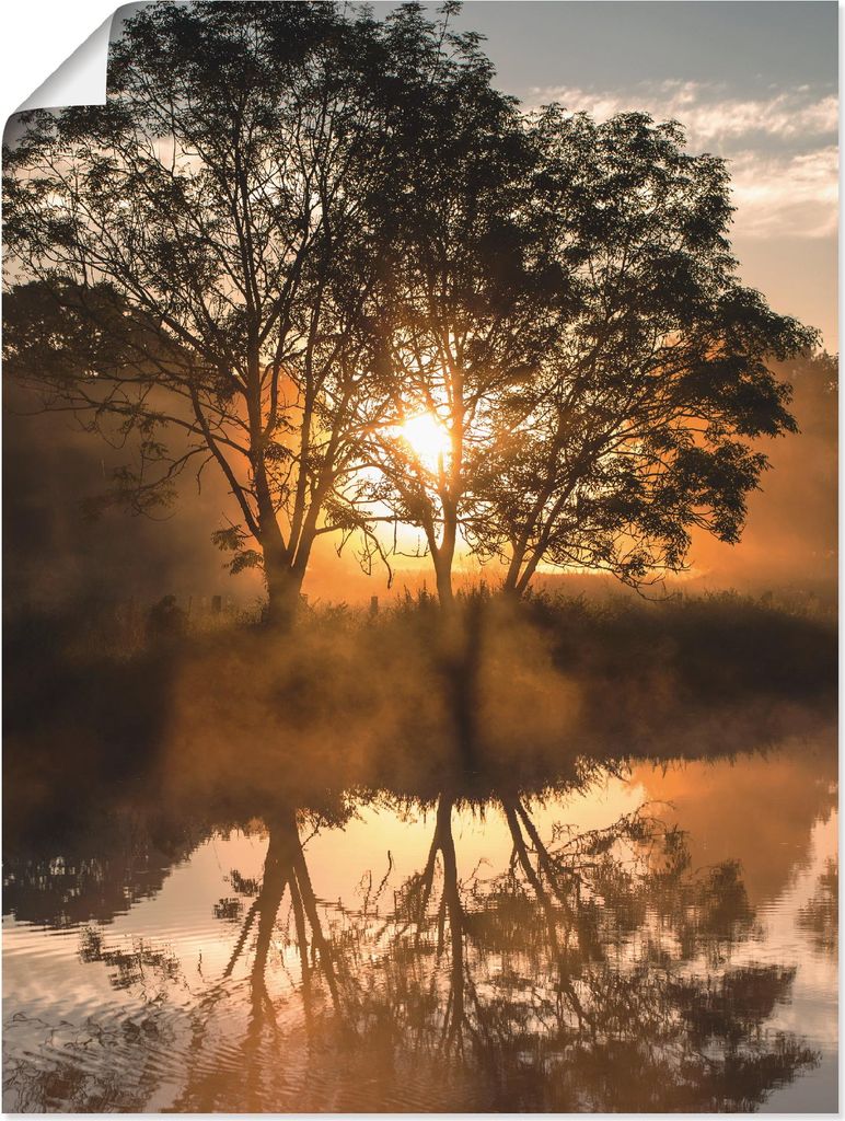 ARTland Poster Früh morgens, wenn der Tag erwacht Größe: 30x40 cm